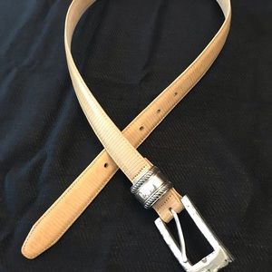 Ladies Brighton Lizard Belt
